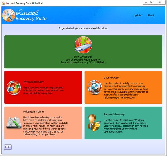 Lazesoft Recovery Suite 4.5 Unlimited Edition Lazesoft Recovery Suite 4.5 Unlimited Edition