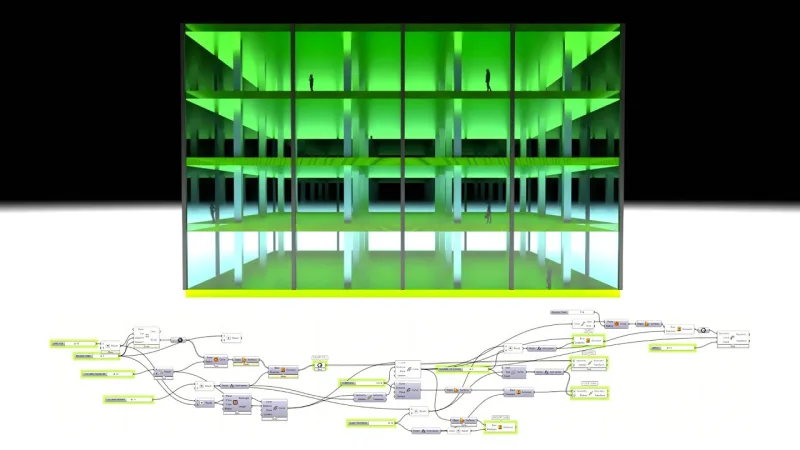 Rhino and Grasshopper Architectural Building Structure Rhino and Grasshopper Architectural Building Structure
