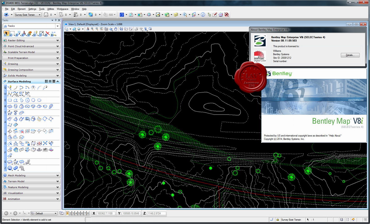 Bentley Map Enterprise V8i SS4 08.11.09.503 Bentley Map Enterprise V8i SS4 08.11.09.503