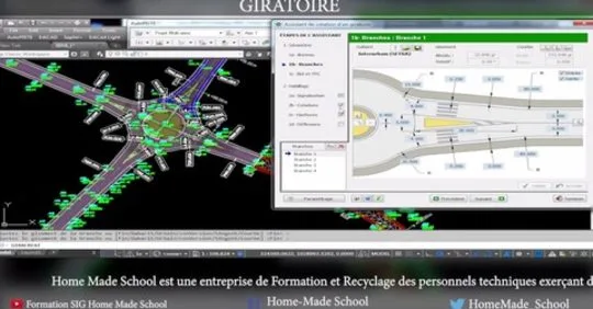 Conception de Carrefours et Giratoires avec Covadis 15 - French Conception de Carrefours et Giratoires avec Covadis 15 - French