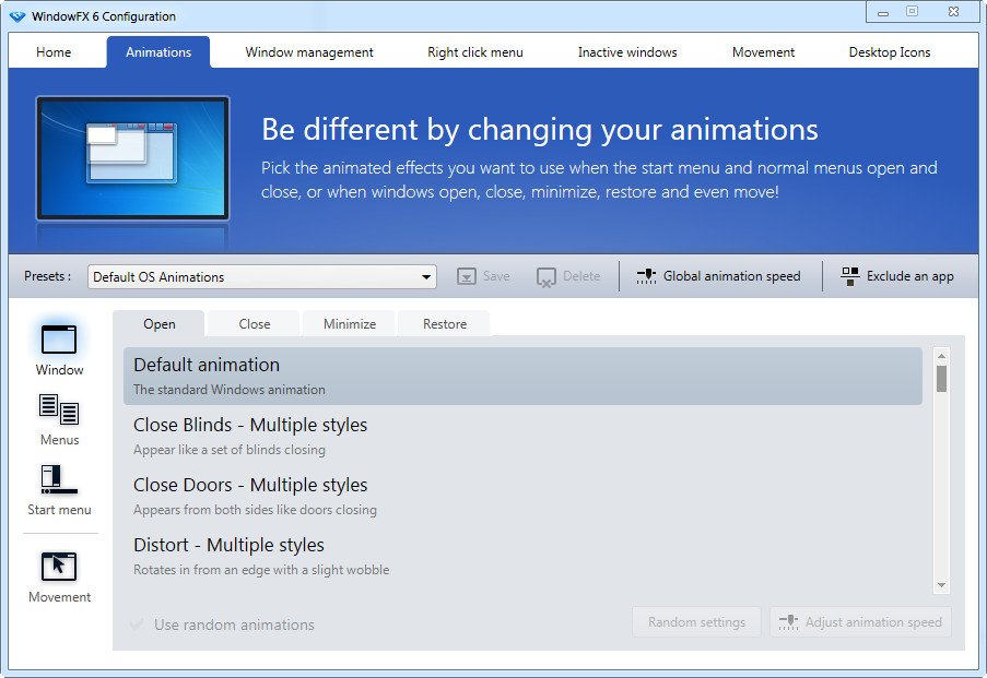 Stardock WindowFX 6.10 Stardock WindowFX 6.10