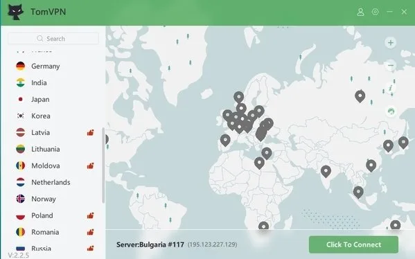TomVPN 2.2.6 TomVPN 2.2.6