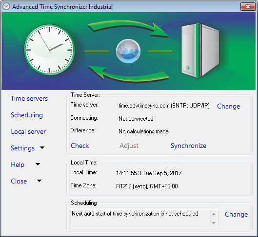 Advanced Time Synchronizer Industrial 4.3 Build 813 Multilingual Advanced Time Synchronizer Industrial 4.3 Build 813 Multilingual