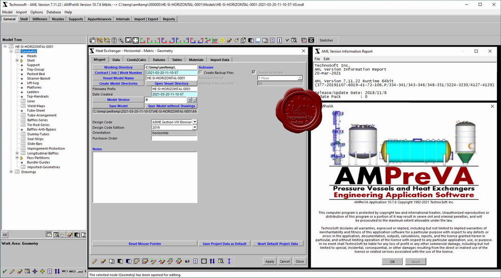 TechnoSoft AMPreVA ME+FEA v10.7.6 TechnoSoft AMPreVA ME+FEA v10.7.6