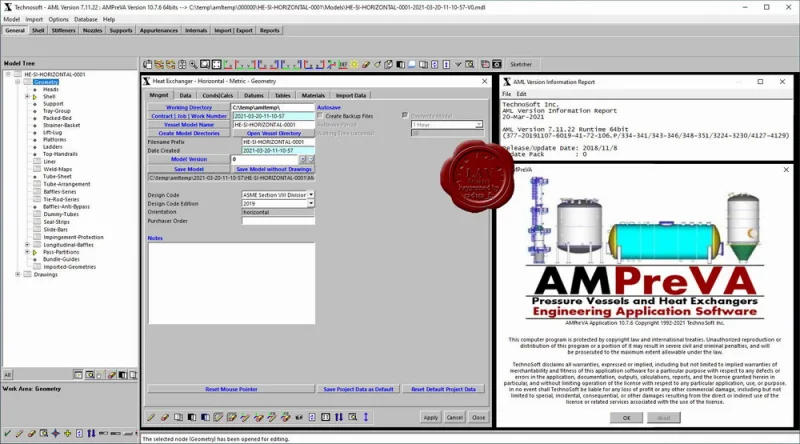TechnoSoft AMPreVA ME+FEA v10.7.6 TechnoSoft AMPreVA ME+FEA v10.7.6