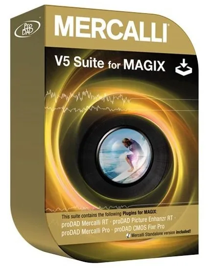 proDAD Mercalli V5 Suite for MAGIX 5.0.516.2 proDAD Mercalli V5 Suite for MAGIX 5.0.516.2