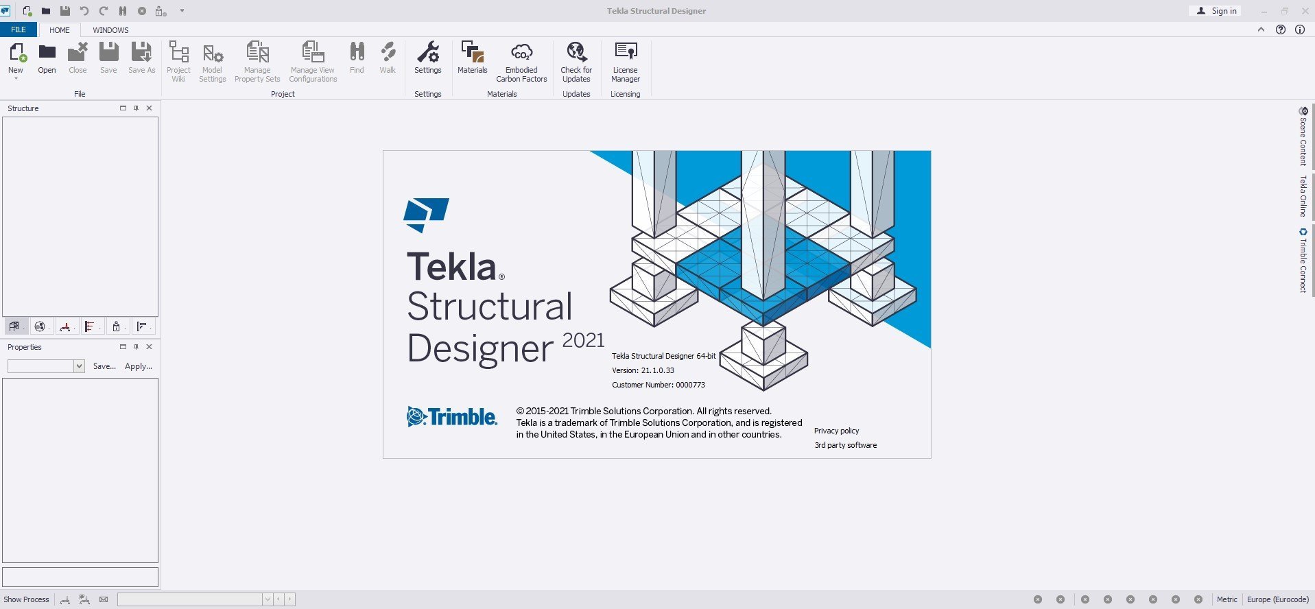 Tekla Structural Designer 2021 SP1 v21.1.0.33 Update Only x64 Tekla Structural Designer 2021 SP1 v21.1.0.33 Update Only x64