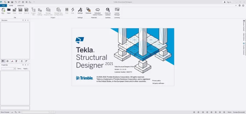Tekla Structural Designer 2021 SP1 v21.1.0.33 Update Only x64 Tekla Structural Designer 2021 SP1 v21.1.0.33 Update Only x64