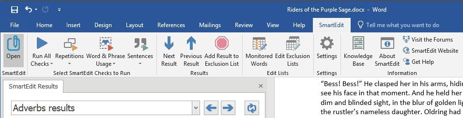 SmartEdit Pro for Word 8.0 SmartEdit Pro for Word 8.0