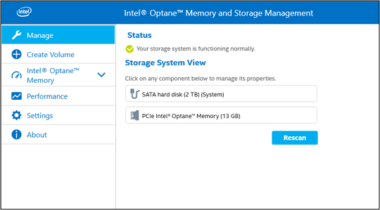 Intel Memory and Storage Tool 1.8 Intel Memory and Storage Tool 1.8