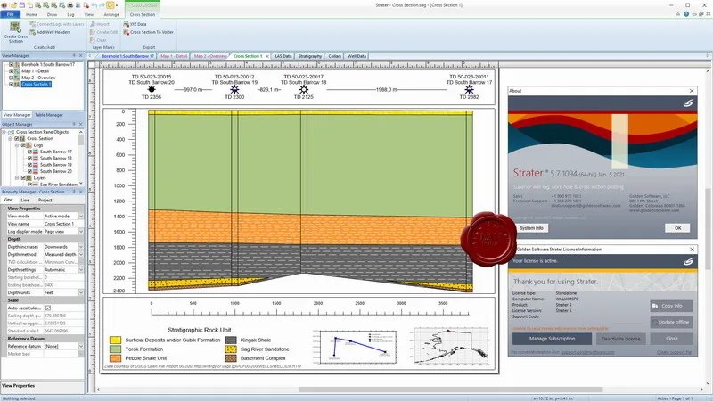 Golden Software Strater Golden Software Strater