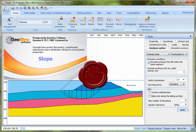 Geostru Slope 2013.8.18.1.1001 Geostru Slope 2013.8.18.1.1001