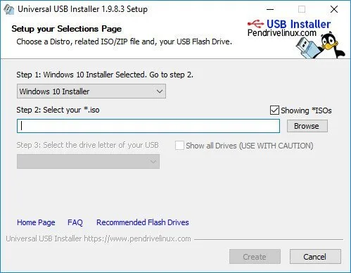 Universal USB Installer 2.0.0.7 Universal USB Installer 2.0.0.7