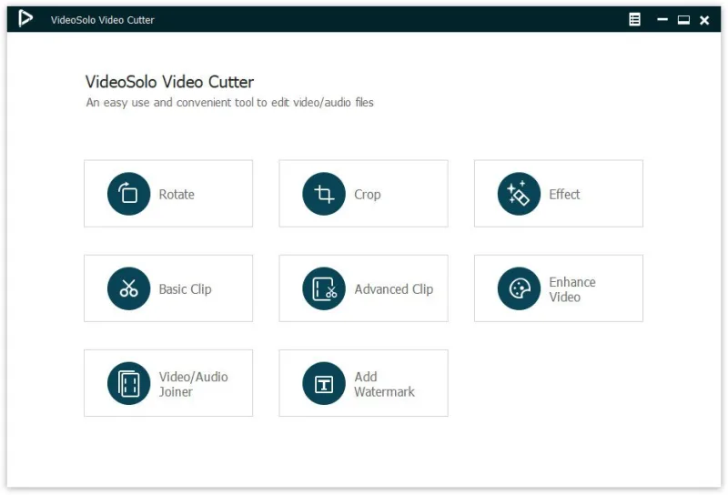 VideoSolo Video Cutter VideoSolo Video Cutter