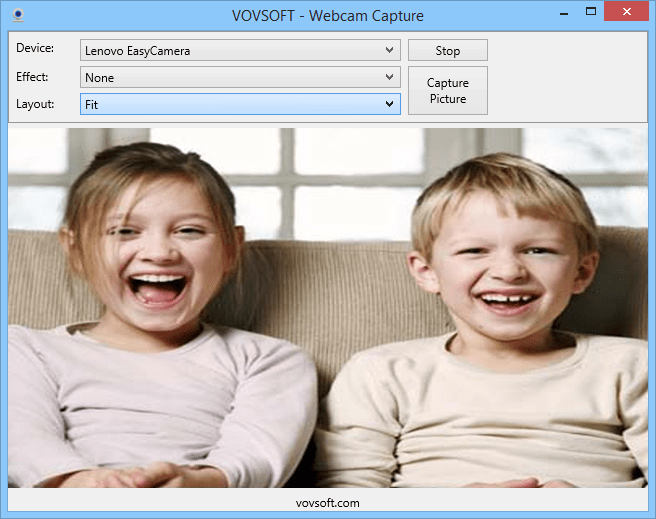VovSoft Webcam Capture VovSoft Webcam Capture