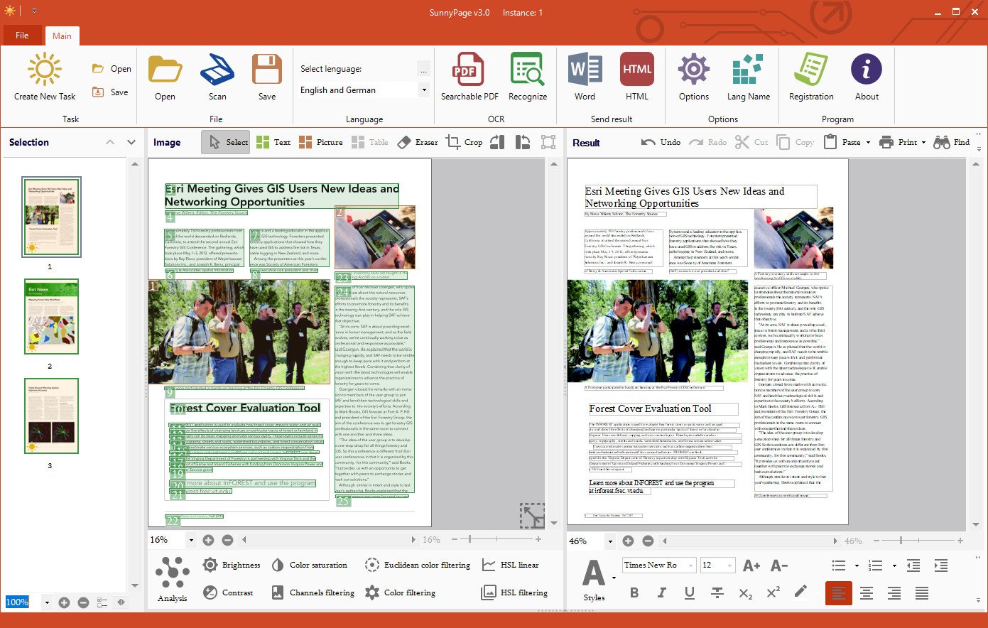 SunnyPages OCR 3.0 SunnyPages OCR 3.0