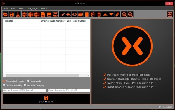 PDF Mixer 1.0 PDF Mixer 1.0