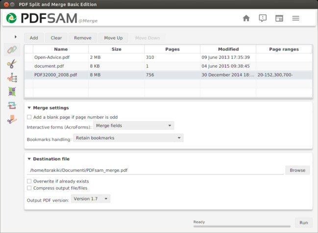 PDFsam -PDF Split and Merge PDFsam -PDF Split and Merge