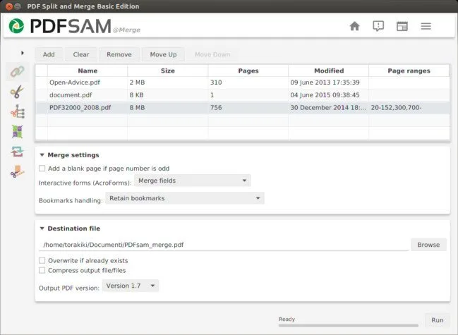PDFsam -PDF Split and Merge PDFsam -PDF Split and Merge