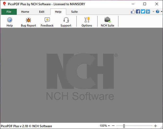 NCH PicoPDF Plus 2.18 NCH PicoPDF Plus 2.18