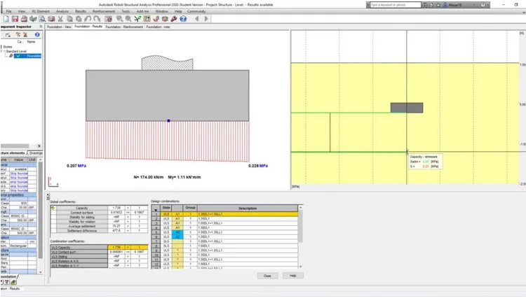 Design of a strip footing Robot Structural Analysis Professional 2020 Design of a strip footing Robot Structural Analysis Professional 2020