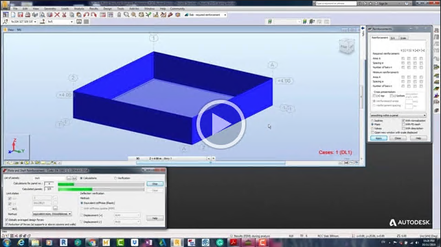 Analysis, Designing and Documenting of RCC Swimming pool using Robot Structural Analysis Professional 2020 Analysis, Designing and Documenting of RCC Swimming pool using Robot Structural Analysis Professional 2020