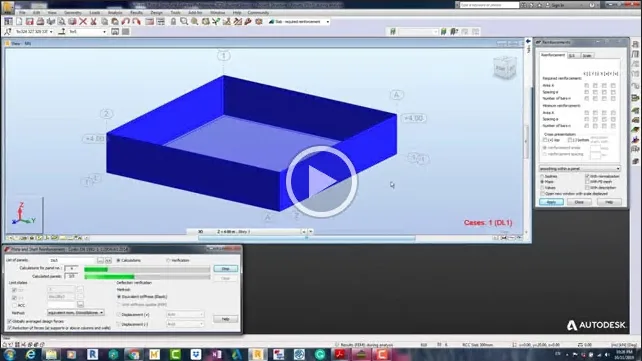 Analysis, Designing and Documenting of RCC Swimming pool using Robot Structural Analysis Professional 2020 Analysis, Designing and Documenting of RCC Swimming pool using Robot Structural Analysis Professional 2020