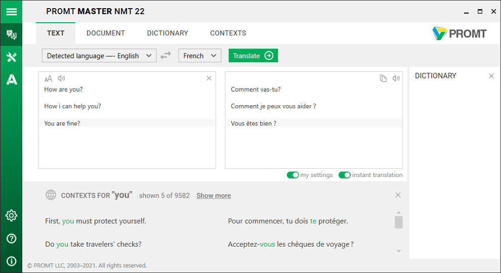 PROMT Master NMT 22.0.44 Multilingual PROMT Master NMT 22.0.44 Multilingual