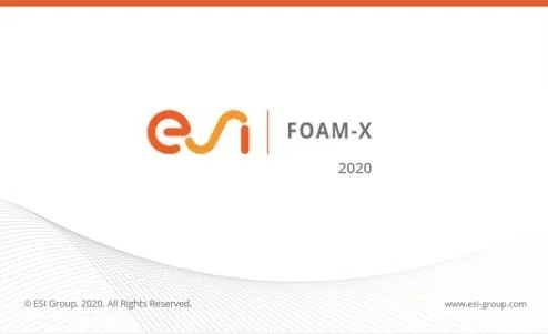 ESI FOAM-X 2020.0 (x64) ESI FOAM-X 2020.0 (x64)