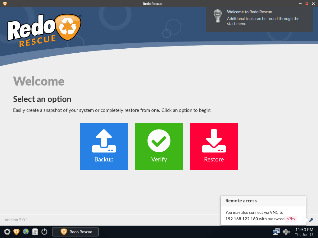 Redo Rescue Backup and Recovery 4.0.0 Redo Rescue Backup and Recovery 4.0.0