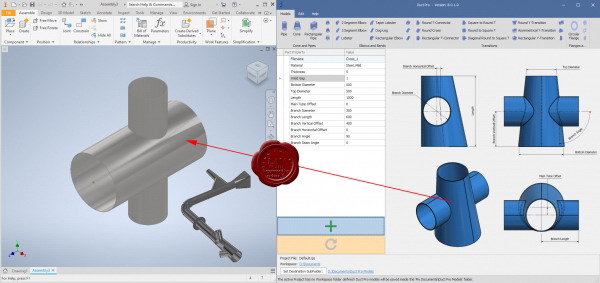Micrographics Duct Pro v8.0.1.0 for Autodesk Inventor 2017-2022 Micrographics Duct Pro v8.0.1.0 for Autodesk Inventor 2017-2022