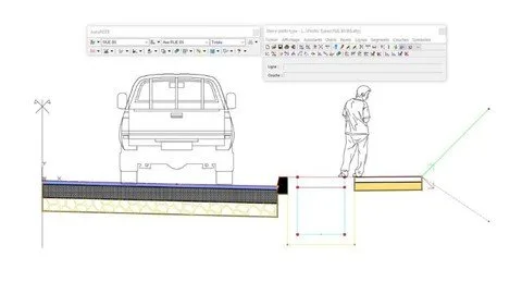 Projection Routière Par Profil Type 100% Pratique Autopiste Projection Routière Par Profil Type 100% Pratique Autopiste