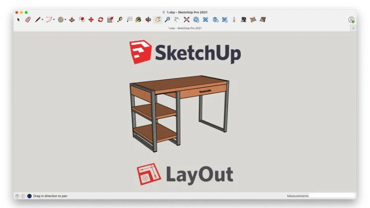 SketchUp furniture modeling + technical docs in LayOut SketchUp furniture modeling + technical docs in LayOut