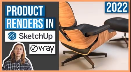 Vray For SketchUp - Create Realistic Product Visuals - Studio lighting Setup, Product Renders, 3D Vray For SketchUp - Create Realistic Product Visuals - Studio lighting Setup, Product Renders, 3D