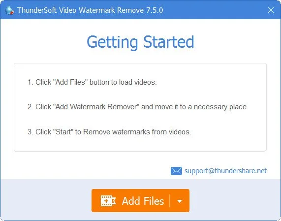 ThunderSoft Video Watermark Remove 7.8.0 ThunderSoft Video Watermark Remove 7.8.0