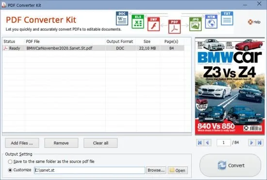 Adept PDF Converter Kit Adept PDF Converter Kit