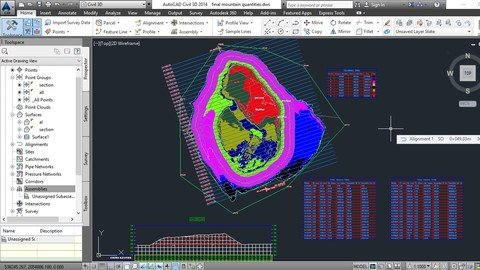 quantity computation (earth work ) on civil 3d quantity computation (earth work ) on civil 3d
