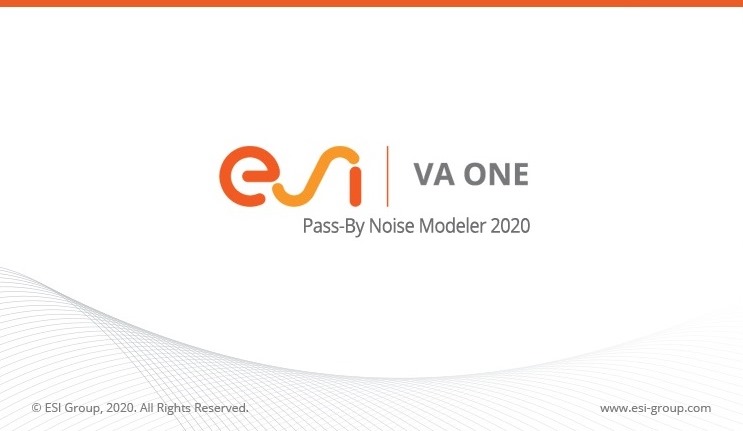 ESI VA ONE Pass-by-Noise Modeler ESI VA ONE Pass-by-Noise Modeler