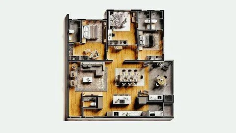 Architectural Design & Fundamentals Floor Plans & 3D Model Architectural Design & Fundamentals Floor Plans & 3D Model
