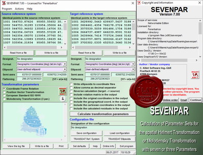 Killetsoft SEVENPAR v7.00 Killetsoft SEVENPAR v7.00