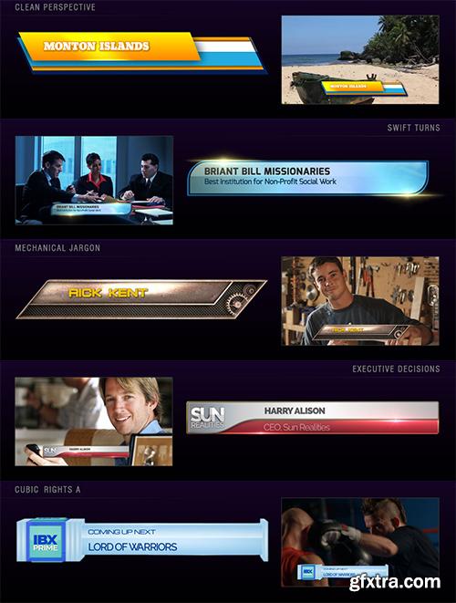 Digital Juice - Animated Lower Thirds: Collection 1 (AE) .djprojects Digital Juice - Animated Lower Thirds: Collection 1 (AE) .djprojects