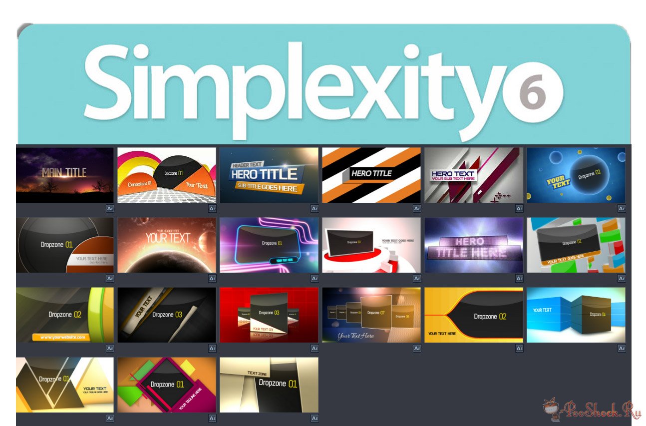 Digital Juice - Simplexity: Collection 6 (AE) .djprojects Digital Juice - Simplexity: Collection 6 (AE) .djprojects