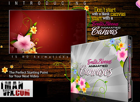 Digital Juice - Animated Canvases Trellis Blooms Digital Juice - Animated Canvases Trellis Blooms