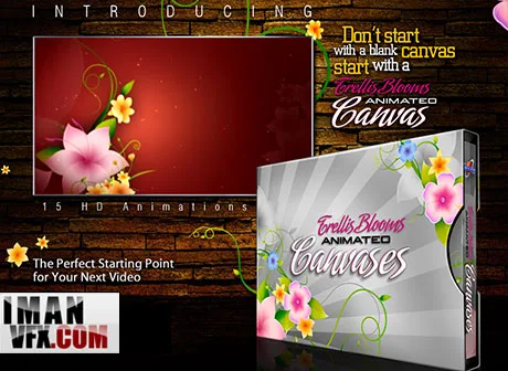 Digital Juice - Animated Canvases Trellis Blooms Digital Juice - Animated Canvases Trellis Blooms