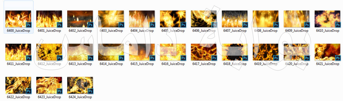 Digital Juice - Juice Drops 64 allFIRE PSD