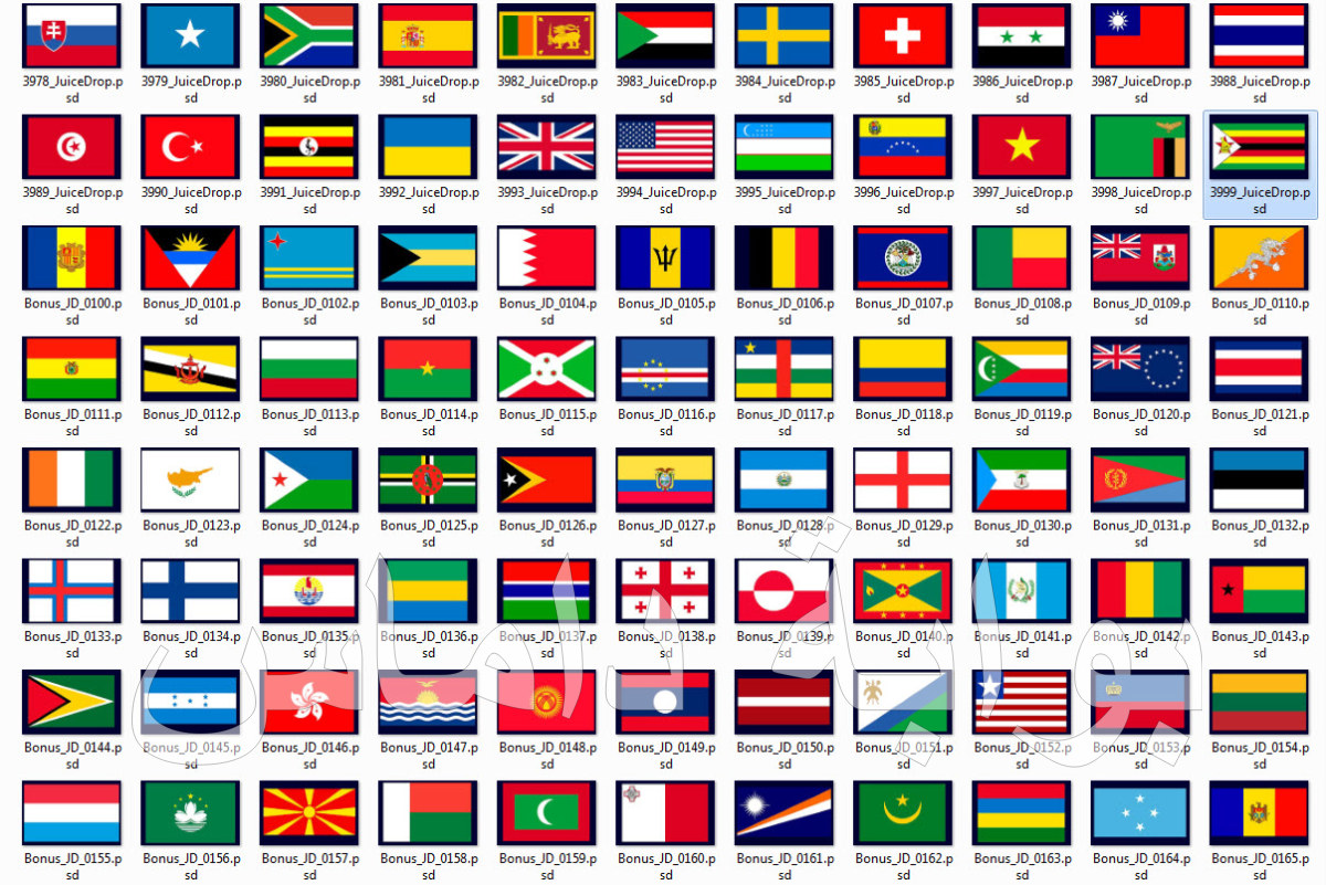 Digital Juice - Juice Drops 39 allFLAGS Digital Juice - Juice Drops 39 allFLAGS