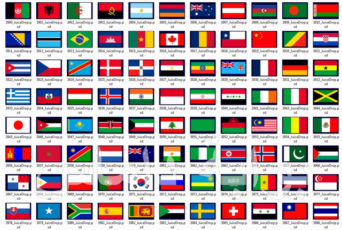 Digital Juice - Juice Drops 39 allFLAGS Digital Juice - Juice Drops 39 allFLAGS
