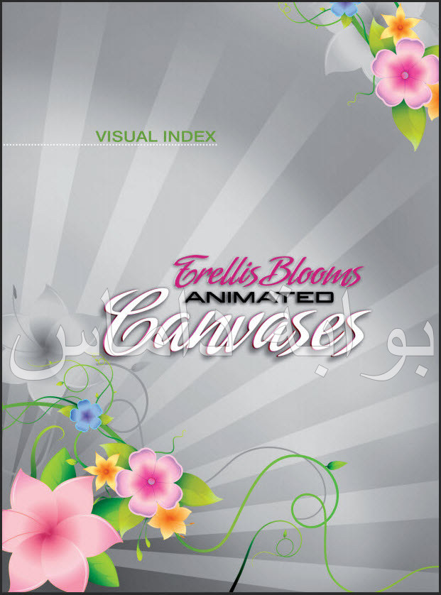 Digital Juice - Animated Canvases Trellis Blooms Digital Juice - Animated Canvases Trellis Blooms