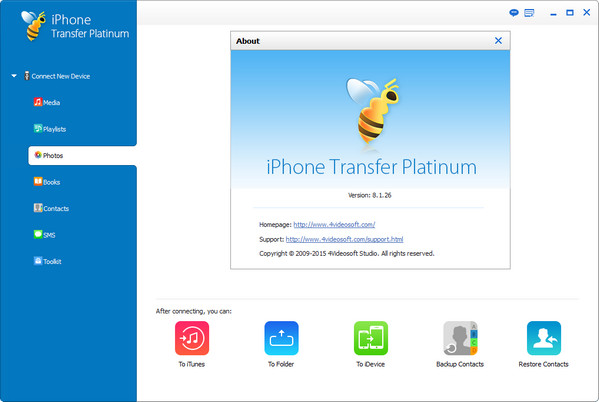 4Videosoft iPhone Transfer Platinum 4Videosoft iPhone Transfer Platinum