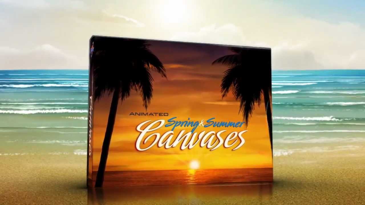 Animated Spring & Summer Canvases Animated Spring & Summer Canvases